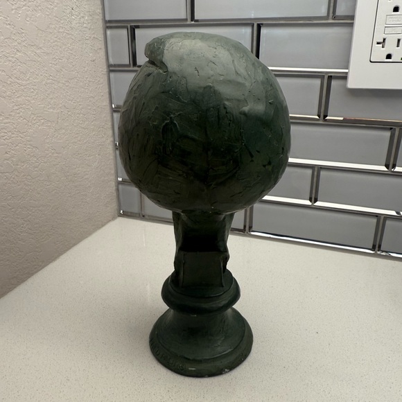 Vintage Fred Press Bust Sculpture Greek Mythology Orpheus Mid-Century Halloween - Picture 5 of 13